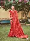 Lt Sakhi Fancy Ethnic Wear Printed Wholesale Chiffon Sarees
